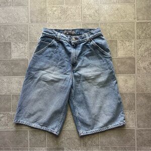 Vintage Levi’s silver tab shorts light wash boys size large fits size small
